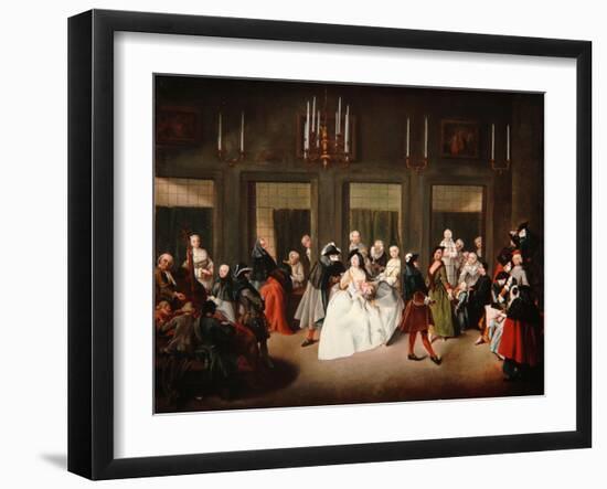 The Convent Parlour, C.1760-Giuseppe Gobbis-Framed Giclee Print