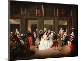 The Convent Parlour, C.1760-Giuseppe Gobbis-Mounted Giclee Print