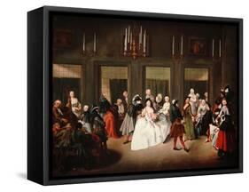 The Convent Parlour, C.1760-Giuseppe Gobbis-Framed Stretched Canvas