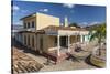 The Convento de San Francisco and Plaza Mayor, Trinidad, UNESCO World Heritage Site, Cuba, West Ind-Michael Nolan-Stretched Canvas