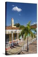 The Convento de San Francisco and Plaza Mayor, Trinidad, UNESCO World Heritage Site, Cuba, West Ind-Michael Nolan-Stretched Canvas