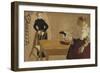 The Conversation, 1891-Edouard Vuillard-Framed Giclee Print