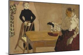 The Conversation, 1891-Edouard Vuillard-Mounted Giclee Print