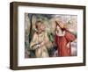 The Conversation, 1895-Pierre-Auguste Renoir-Framed Giclee Print