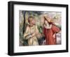 The Conversation, 1895-Pierre-Auguste Renoir-Framed Giclee Print