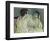 The Conversation, C.1896-Mary Cassatt-Framed Giclee Print