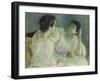 The Conversation, C.1896-Mary Cassatt-Framed Giclee Print