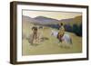 The Conversation, or Dubious Company-Frederic Sackrider Remington-Framed Art Print