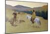 The Conversation, or Dubious Company-Frederic Sackrider Remington-Mounted Art Print