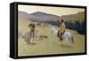 The Conversation, or Dubious Company-Frederic Sackrider Remington-Framed Stretched Canvas
