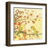 The Conversation-Jennifer Lommers-Framed Art Print