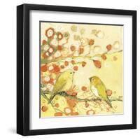 The Conversation-Jennifer Lommers-Framed Art Print