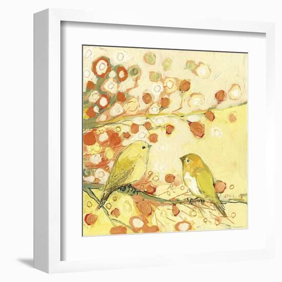 The Conversation-Jennifer Lommers-Framed Art Print