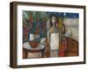 The Conversation-Wendy Wooden-Framed Giclee Print