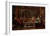 The Conversation-Jean-Baptiste Vanmour-Framed Giclee Print