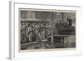 The Conversazione of the Society of Arts at the Health Exhibition-null-Framed Giclee Print