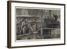 The Conversazione of the Society of Arts at the Health Exhibition-null-Framed Giclee Print