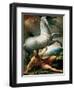 The Conversion of Paul the Apostle. Ca. 1527 - 28-Parmigianino Francesco Mazzola-Framed Premium Giclee Print