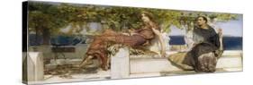 The Conversion of Paula by Saint Jerome, 1898-Sir Lawrence Alma-Tadema-Stretched Canvas