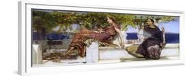 The Conversion of Paula-Sir Lawrence Alma-Tadema-Framed Premium Giclee Print