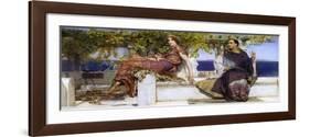 The Conversion of Paula-Sir Lawrence Alma-Tadema-Framed Art Print