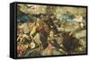 The Conversion of Saint Paul, c.1545-Jacopo Robusti Tintoretto-Framed Stretched Canvas