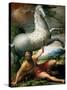 The Conversion of Saint Paul, Ca 1528-Parmigianino-Stretched Canvas