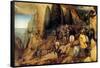 The Conversion of Saint Paul-Pieter Bruegel the Elder-Framed Stretched Canvas