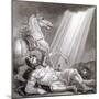 The Conversion of Saul, C1810-C1844-Henry Corbould-Mounted Giclee Print