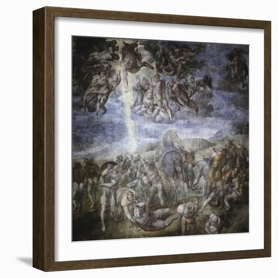 The Conversion of Saul-Michelangelo Buonarroti-Framed Giclee Print