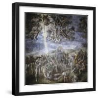 The Conversion of Saul-Michelangelo Buonarroti-Framed Giclee Print