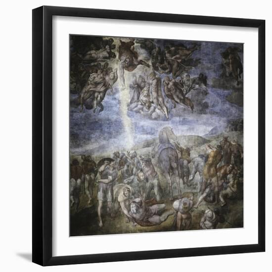 The Conversion of Saul-Michelangelo Buonarroti-Framed Giclee Print