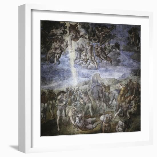 The Conversion of Saul-Michelangelo Buonarroti-Framed Giclee Print