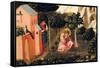 The Conversion of St. Augustine-Fra Angelico-Framed Stretched Canvas