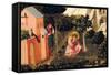 The Conversion of St. Augustine-Fra Angelico-Framed Stretched Canvas