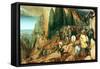 The Conversion of St Paul, 1567-Pieter Bruegel the Elder-Framed Stretched Canvas