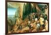 The Conversion of St Paul, 1567-Pieter Bruegel the Elder-Framed Giclee Print