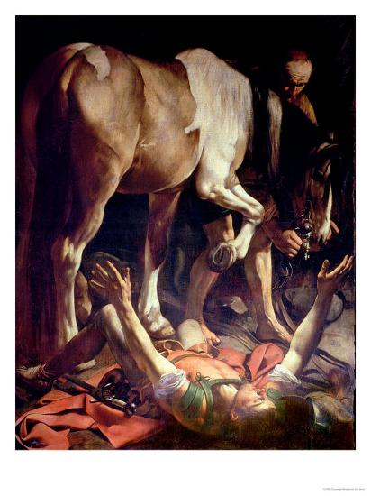 The Conversion of St. Paul, 1601-Caravaggio-Stretched Canvas