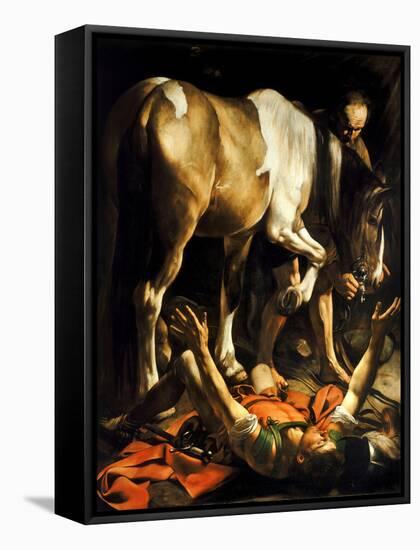 The Conversion of St. Paul, 1601-Michelangelo Merisi da Caravaggio-Framed Stretched Canvas