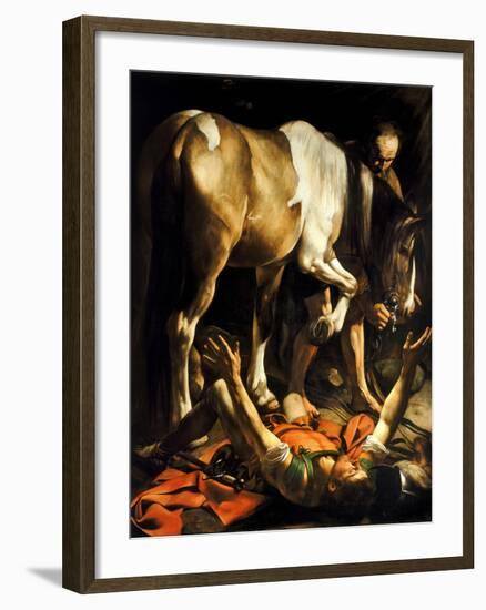 The Conversion of St. Paul, 1601-Michelangelo Merisi da Caravaggio-Framed Giclee Print