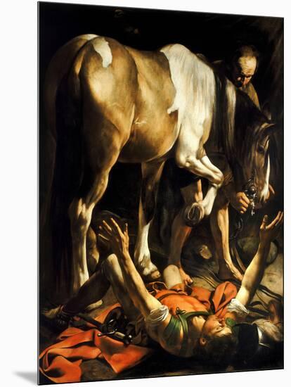 The Conversion of St. Paul, 1601-Michelangelo Merisi da Caravaggio-Mounted Giclee Print