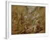 The Conversion of St Paul, C. 1616 - 1620-Peter Paul Rubens-Framed Giclee Print