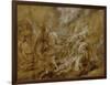 The Conversion of St Paul, C. 1616 - 1620-Peter Paul Rubens-Framed Giclee Print