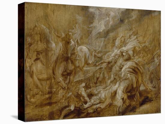 The Conversion of St Paul, C. 1616 - 1620-Peter Paul Rubens-Stretched Canvas