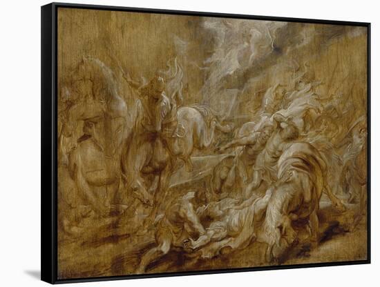 The Conversion of St Paul, C. 1616 - 1620-Peter Paul Rubens-Framed Stretched Canvas