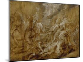 The Conversion of St Paul, C. 1616 - 1620-Peter Paul Rubens-Mounted Giclee Print