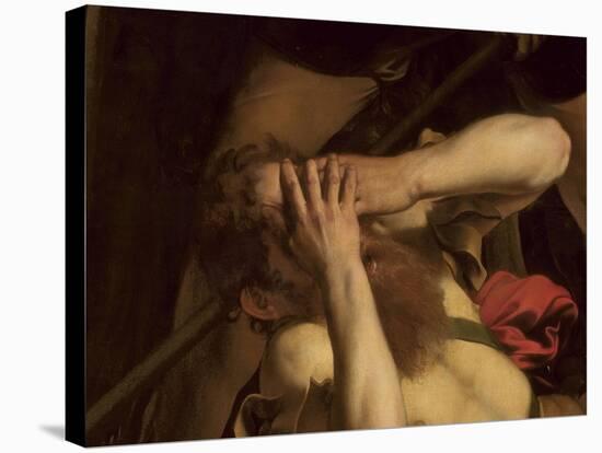 The Conversion of St. Paul (Detail)-Caravaggio-Stretched Canvas