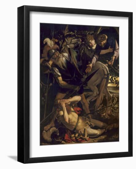 The Conversion of St. Paul-Caravaggio-Framed Giclee Print