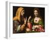 The Conversion of the Magdalen, C.1520-Bernardino Luini-Framed Giclee Print