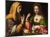 The Conversion of the Magdalen, C.1520-Bernardino Luini-Mounted Giclee Print